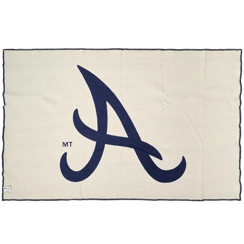 Atlanta Braves Wool Throw Blanket