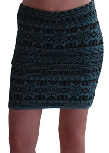 Aztec Cozy Knitted Skirt