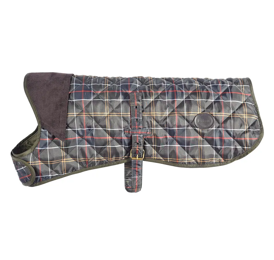 Barbour Tartan Dog Coat in Classic Tartan