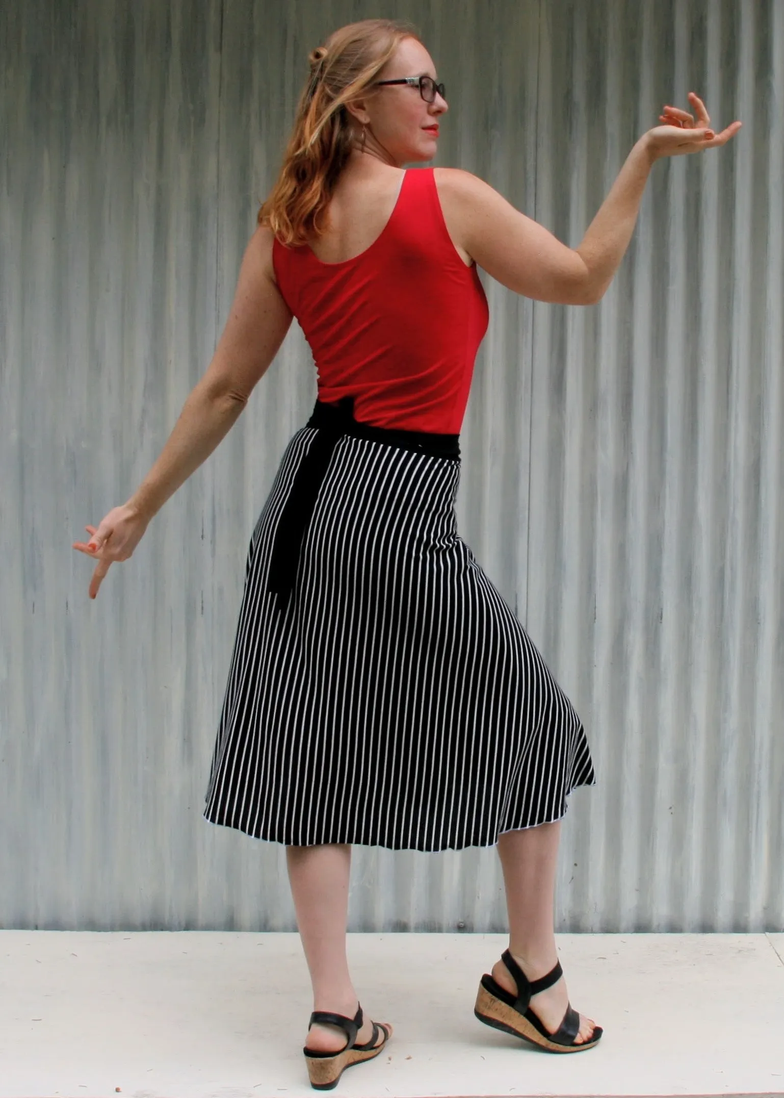 Beetlejuice Wrap Skirt