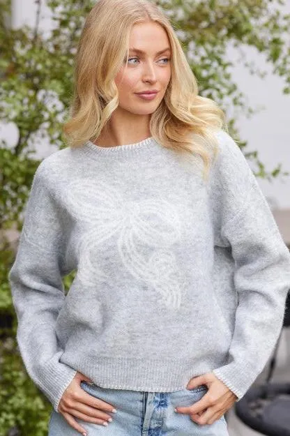 Bow Sweater Crewneck