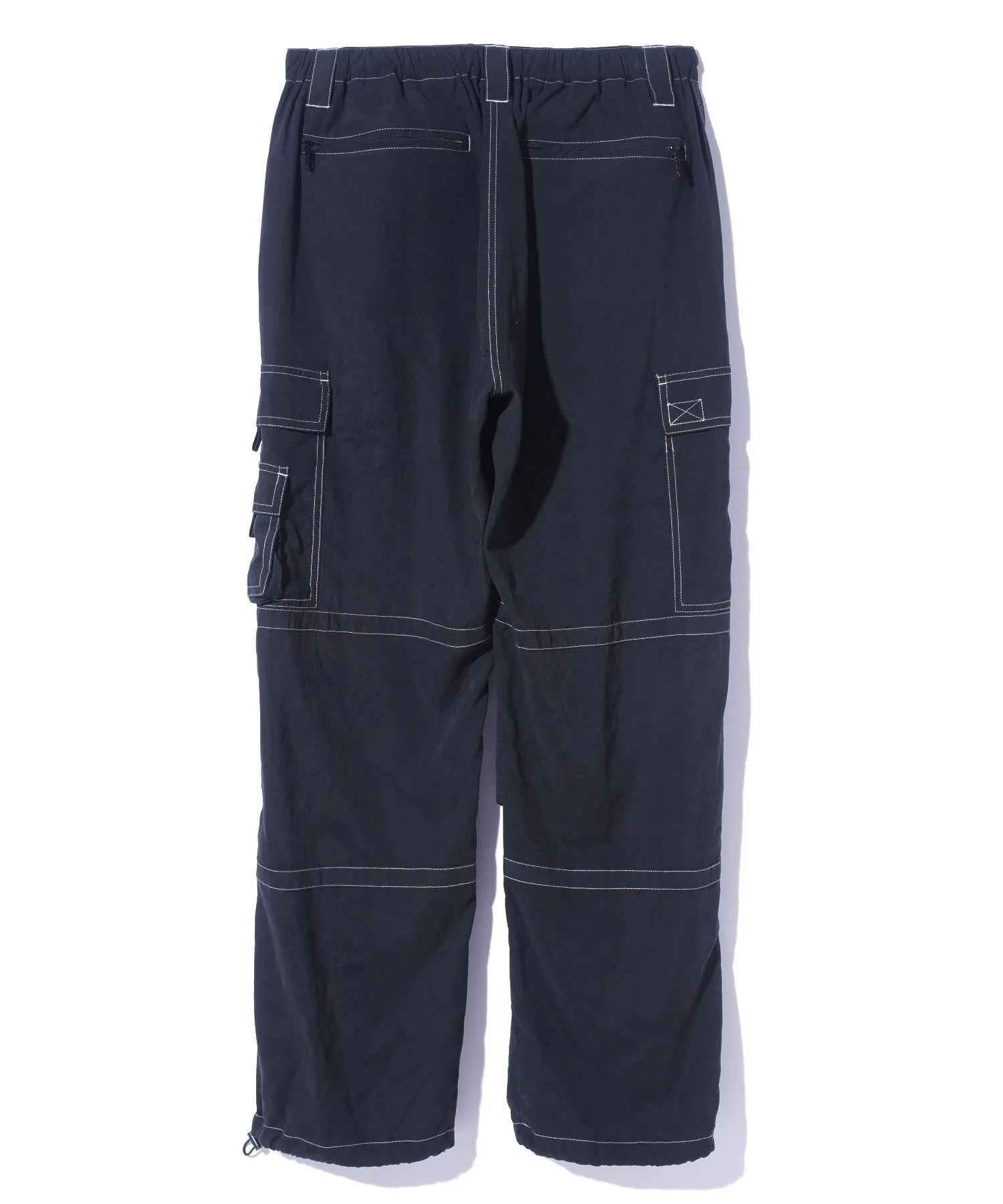 CONTRAST STITCH CARGO PANTS