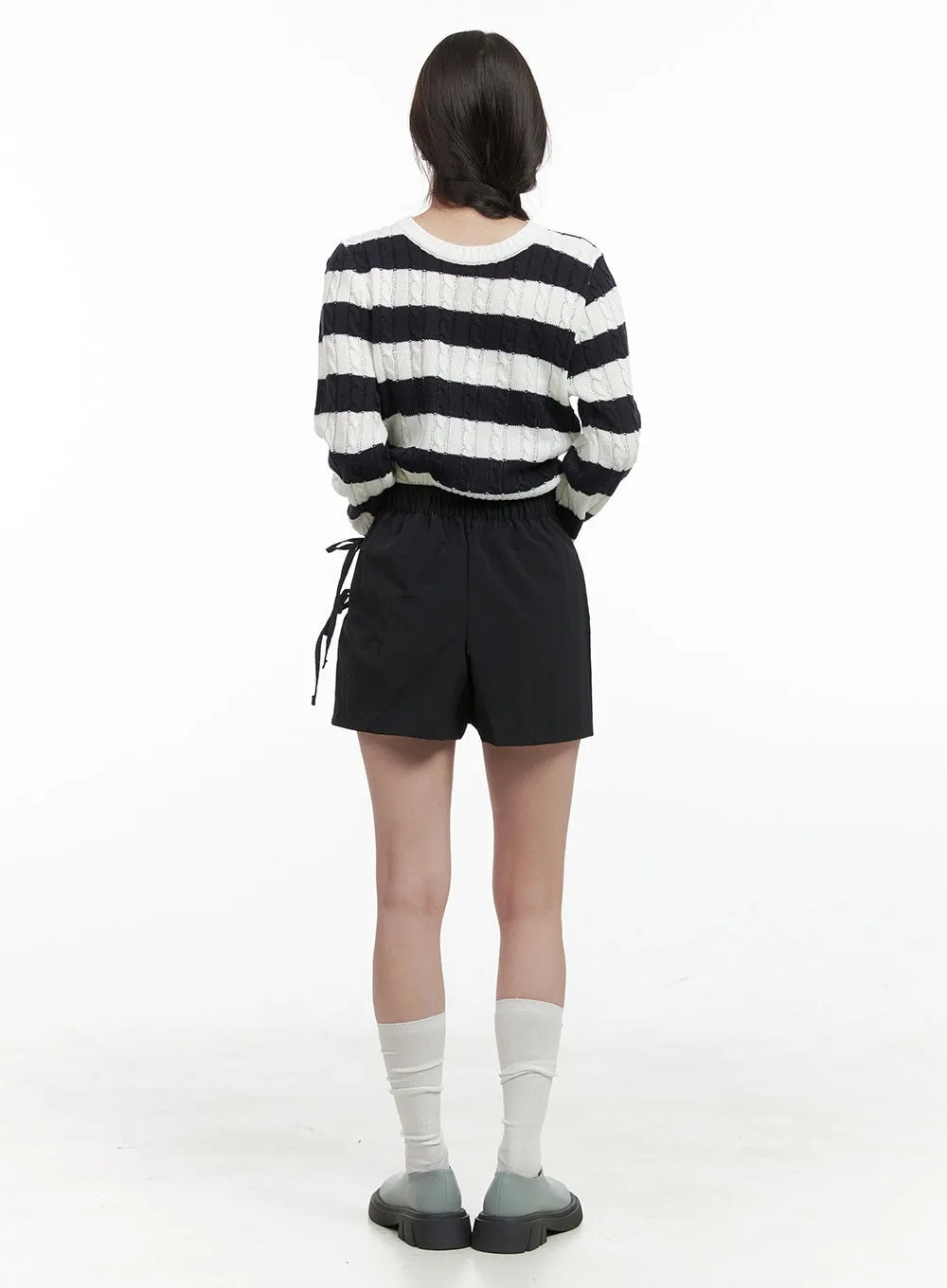 Cozy Stripe Knit Sweater OG409