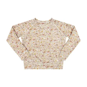 Fall Microfloral Crewneck Sweatshirt