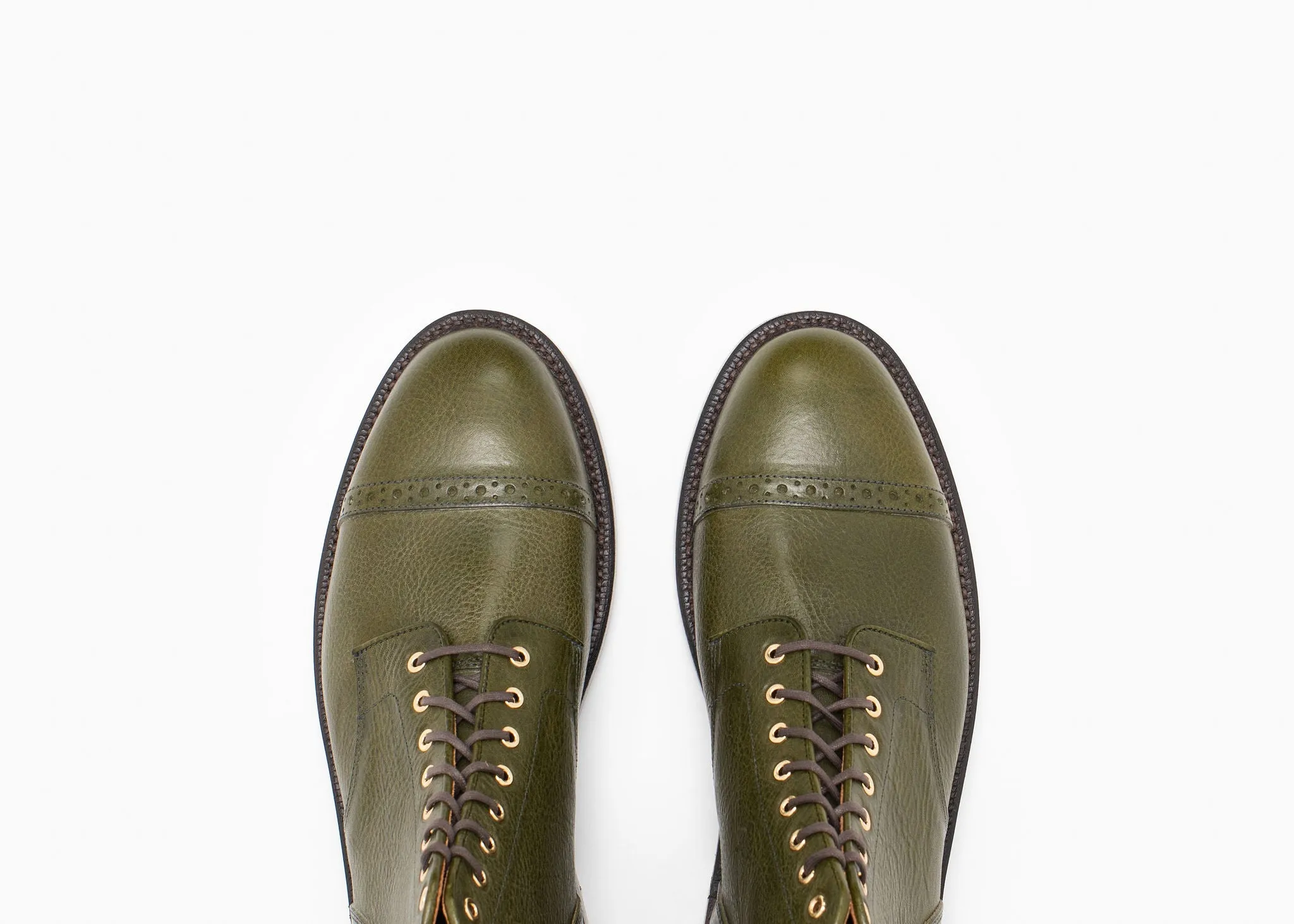 Garrison Boot Olive Minerva Box