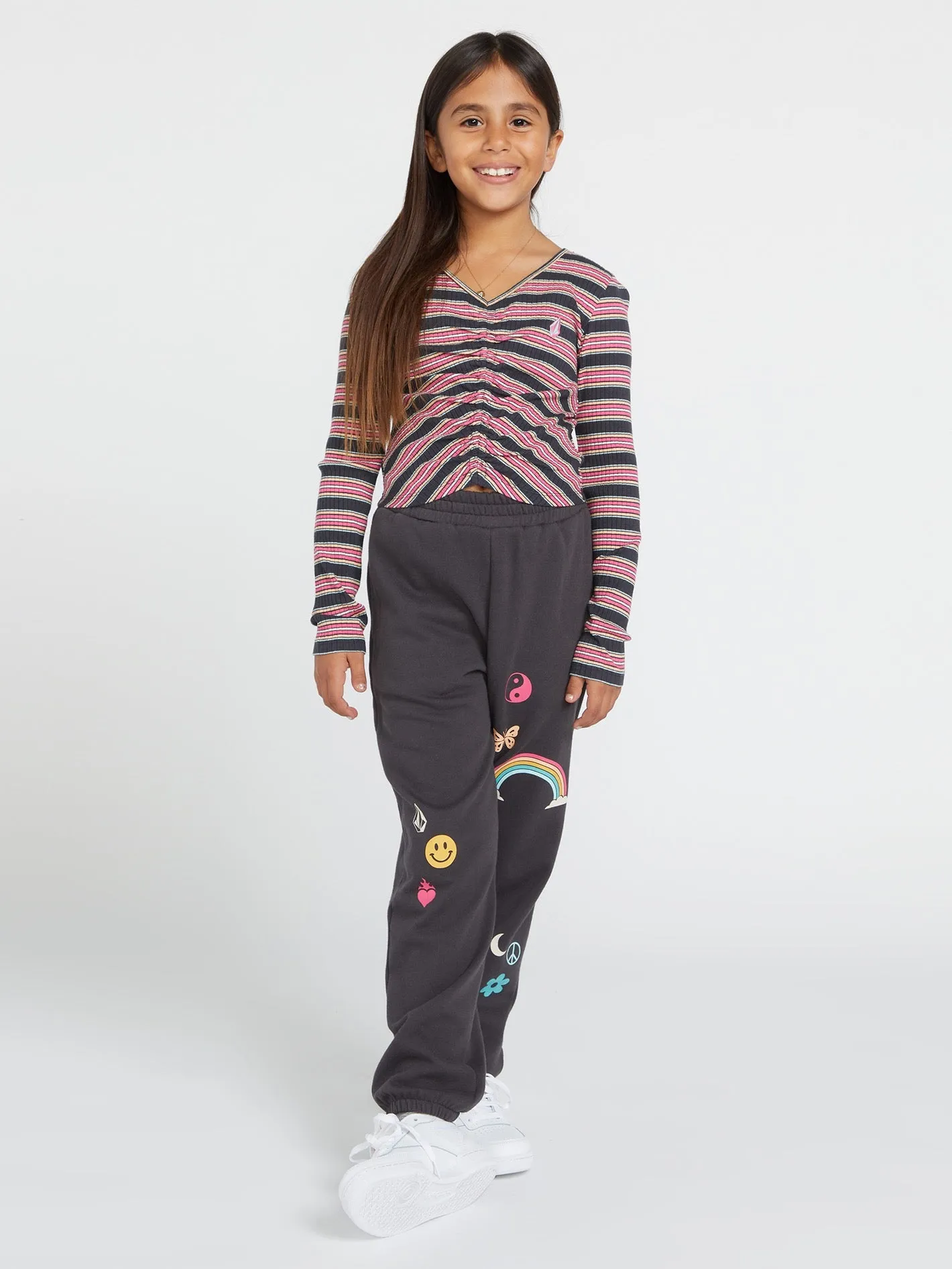 Girls Truly Stoked Pants - Vintage Black