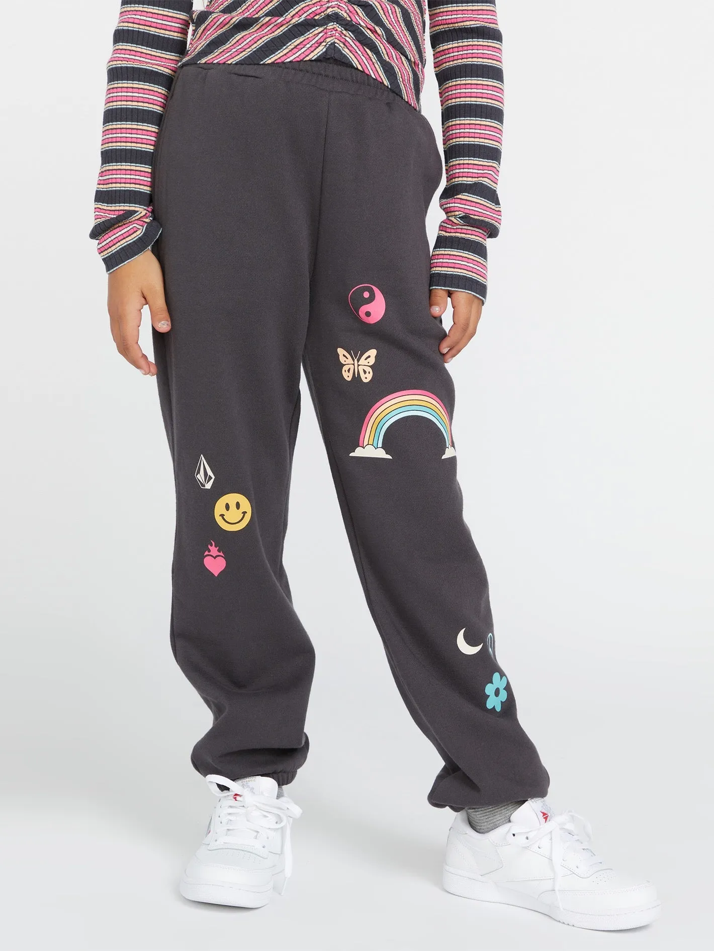 Girls Truly Stoked Pants - Vintage Black