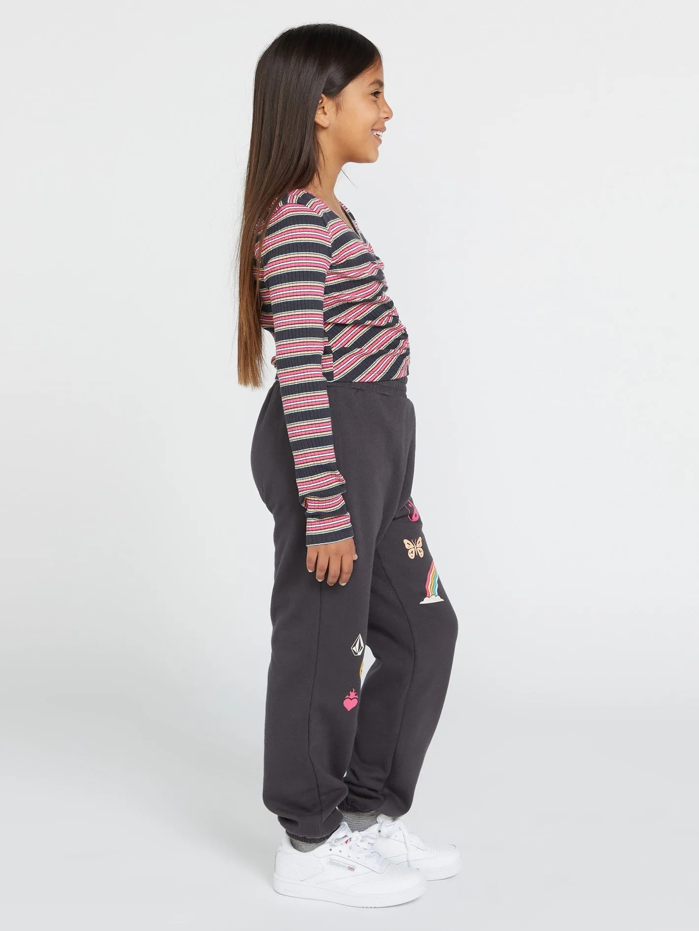 Girls Truly Stoked Pants - Vintage Black