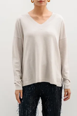 HOMEBODY V-NECK SWEATER