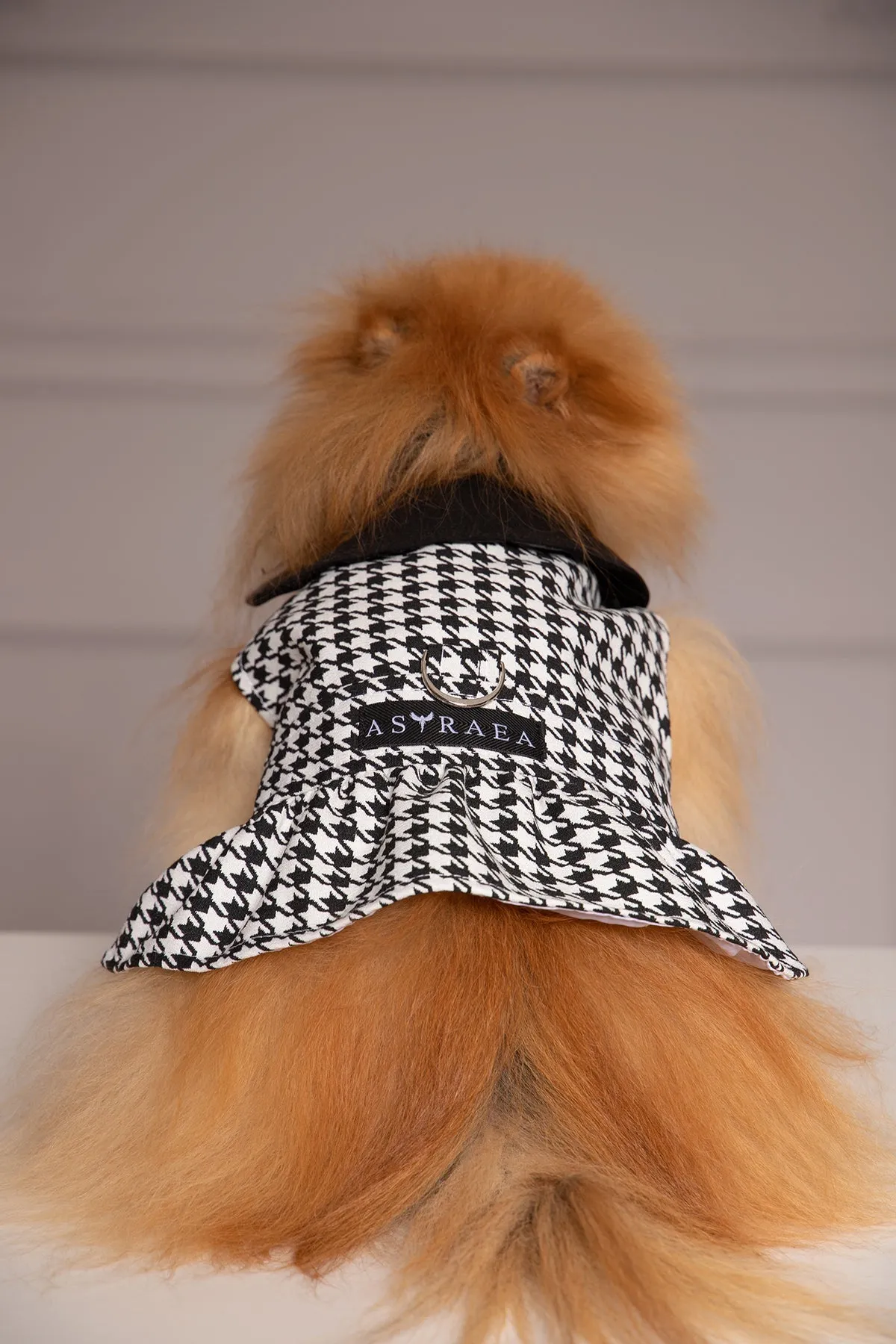 HOUNDSTOOTH DOG DRESS