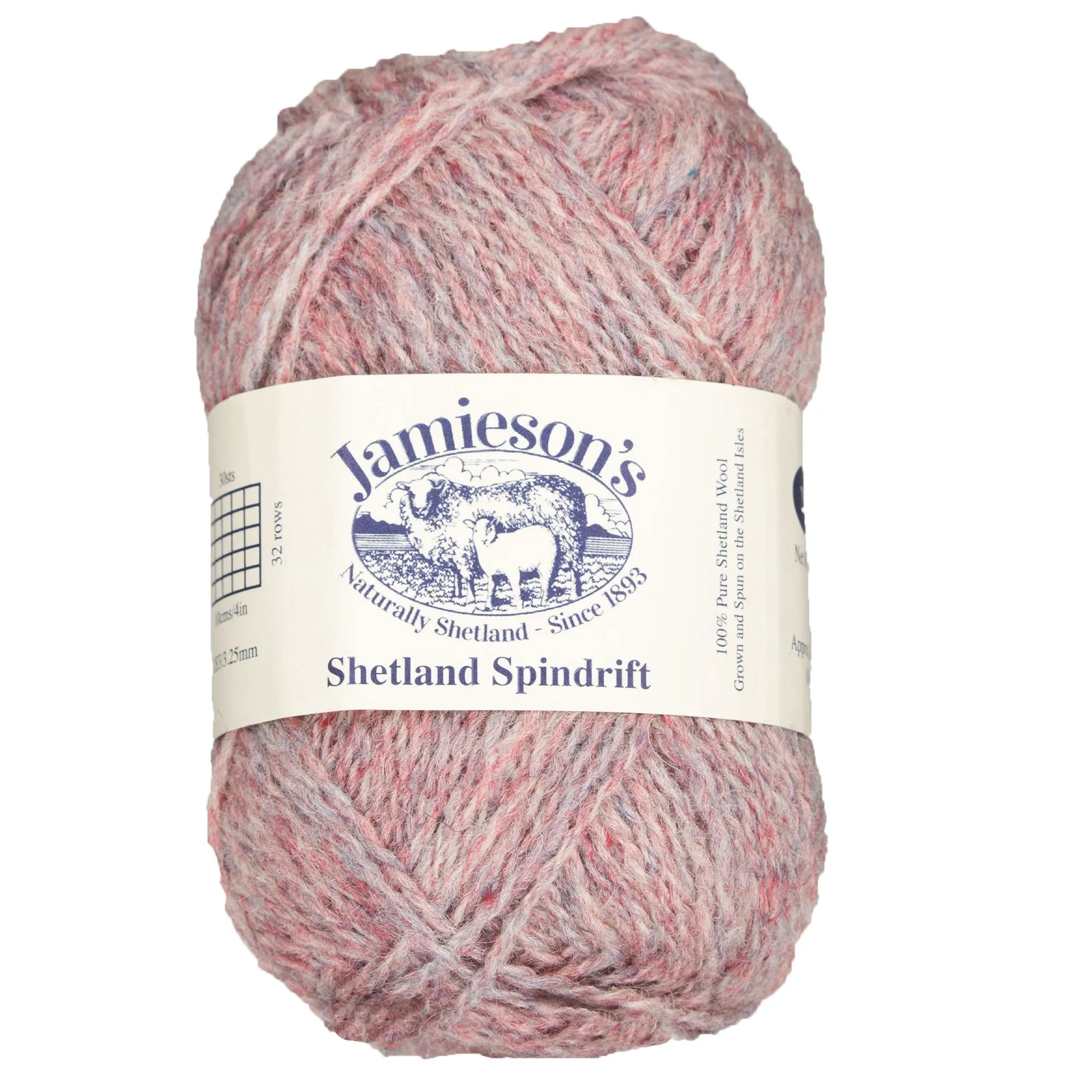 Jamieson's of Shetland Spindrift Yarn - 153 Wild Violet