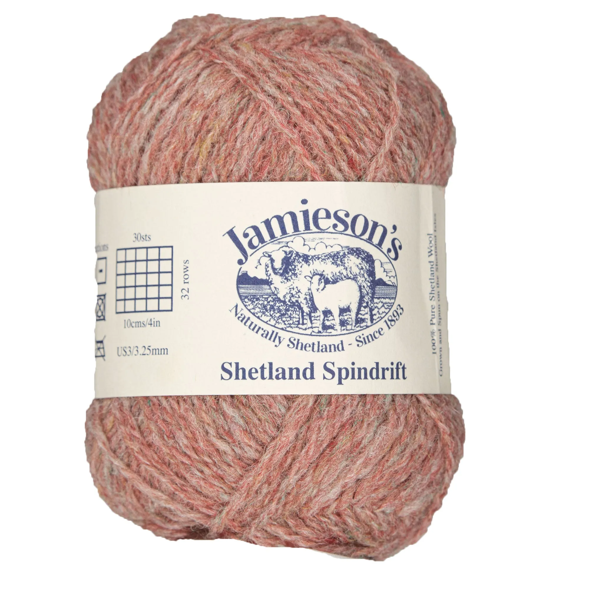 Jamieson's of Shetland Spindrift Yarn - 301 Salmon