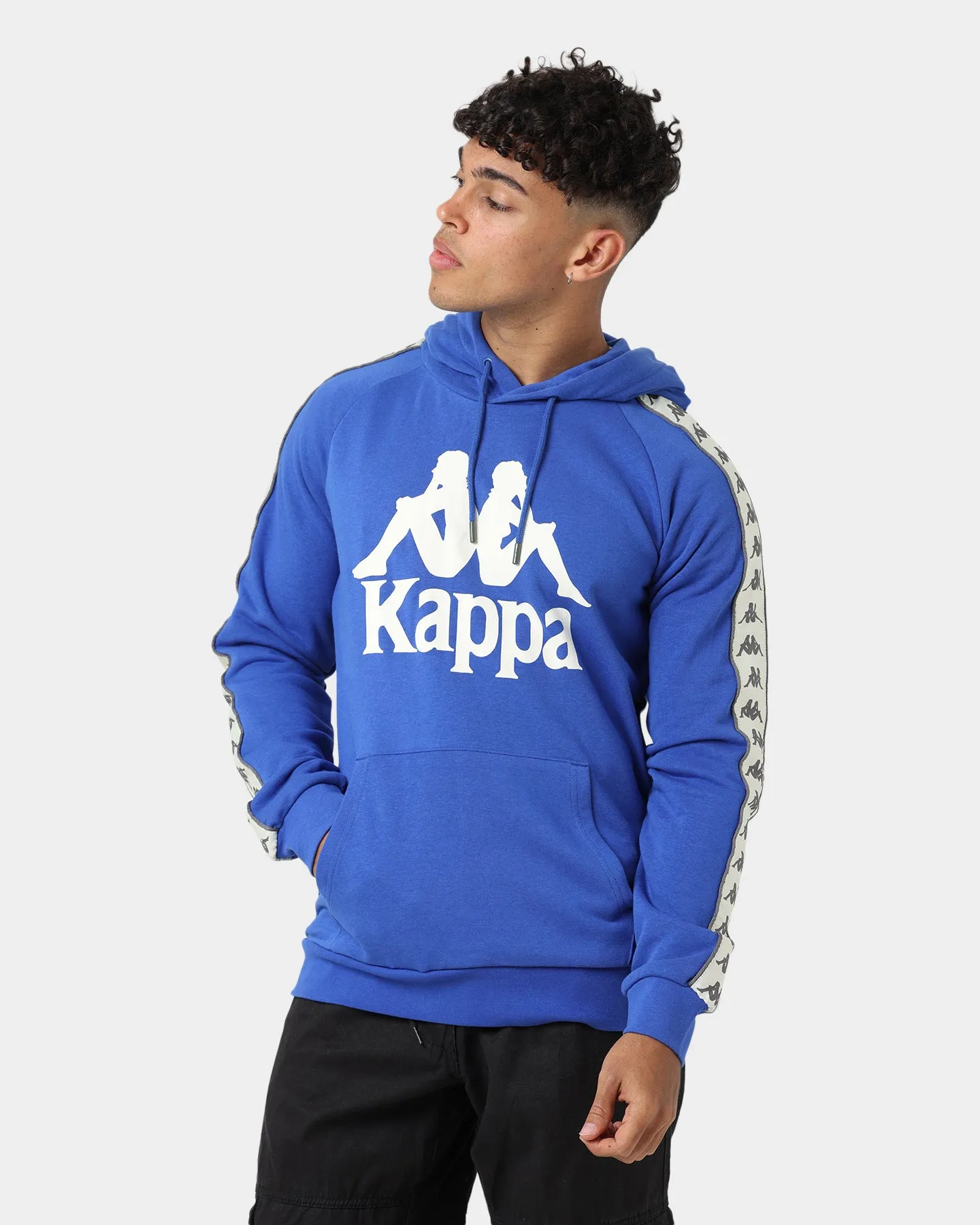 Kappa 222 Banda Hurtados Hoodie Blue Royal/Beige