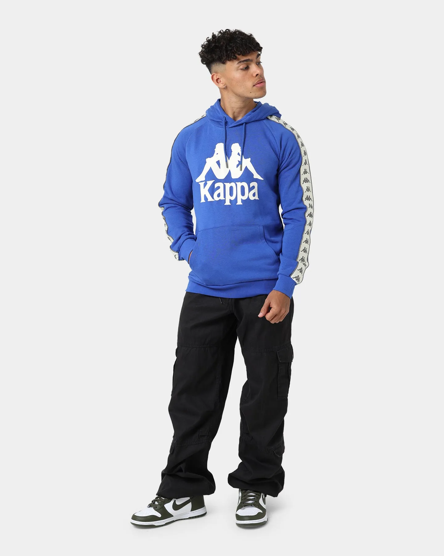 Kappa 222 Banda Hurtados Hoodie Blue Royal/Beige