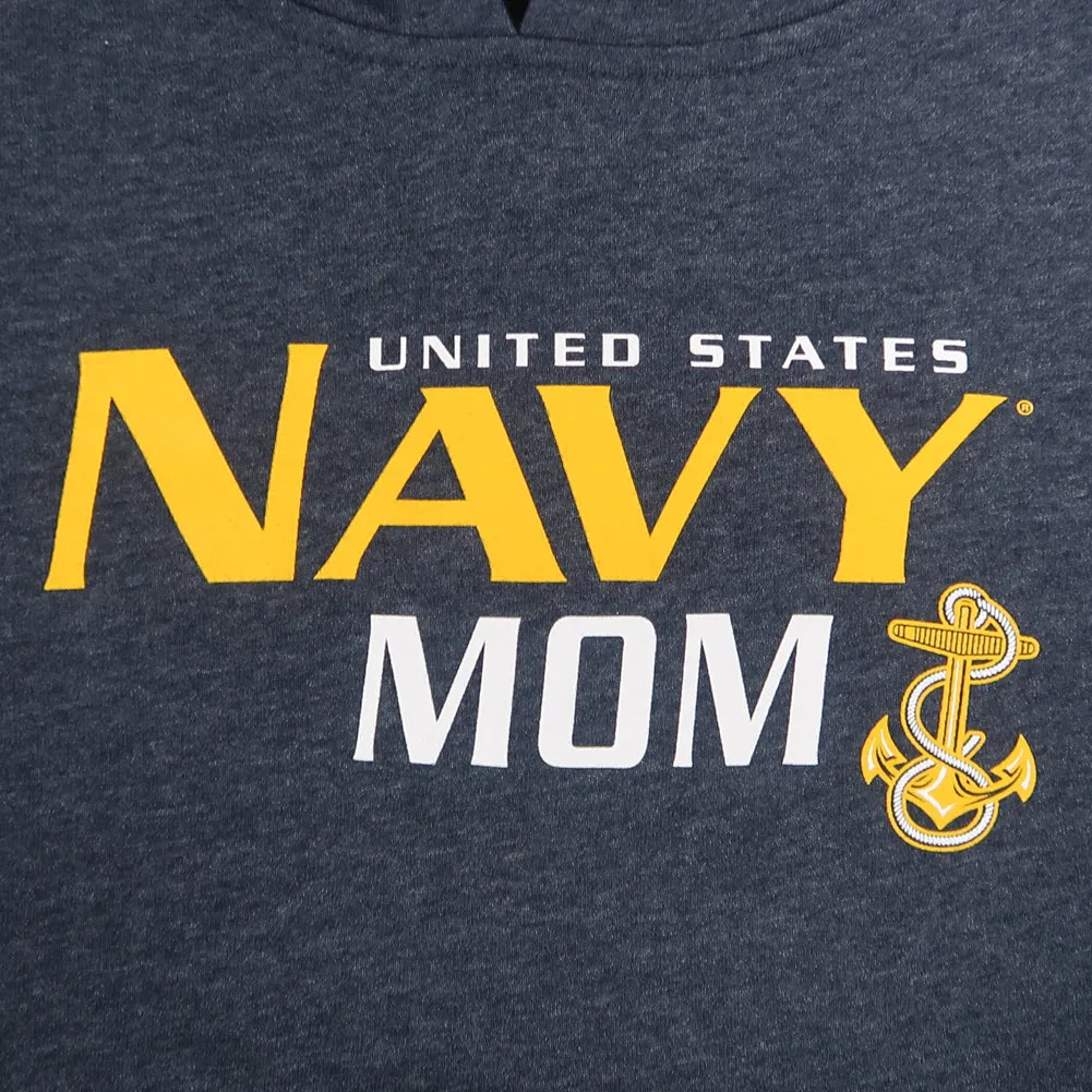 Ladies United States Navy Mom Hood (Midnight Navy)