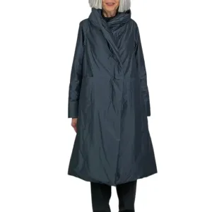 LONG HOODED PUFFER COAT