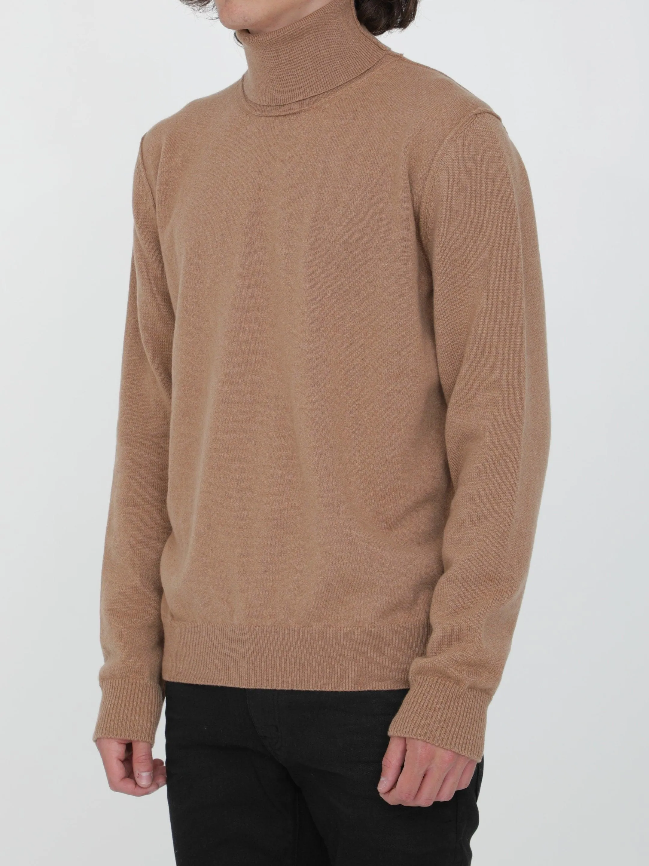 Maison Margiela Beige Cashmere Jumper