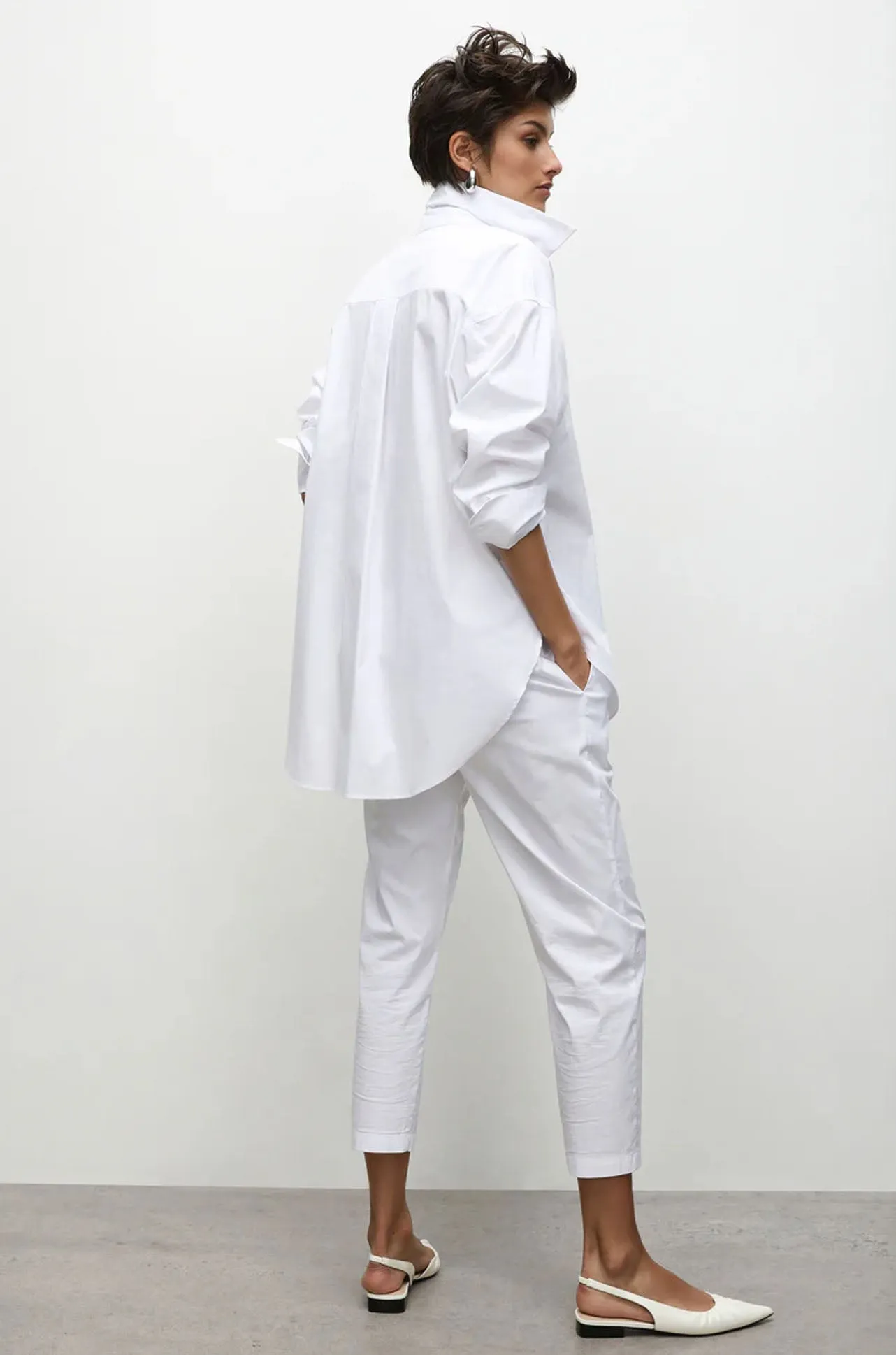 Mela Purdie - Relaxed Pocket Shirt in Microprene