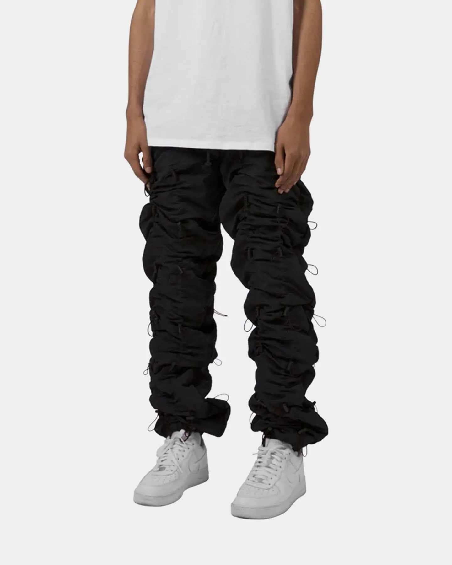 MNML Bungee Cord Pants Black/Black