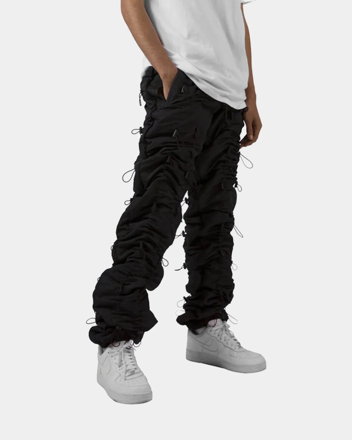 MNML Bungee Cord Pants Black/Black