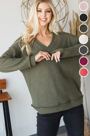 Olive Knit Sweater