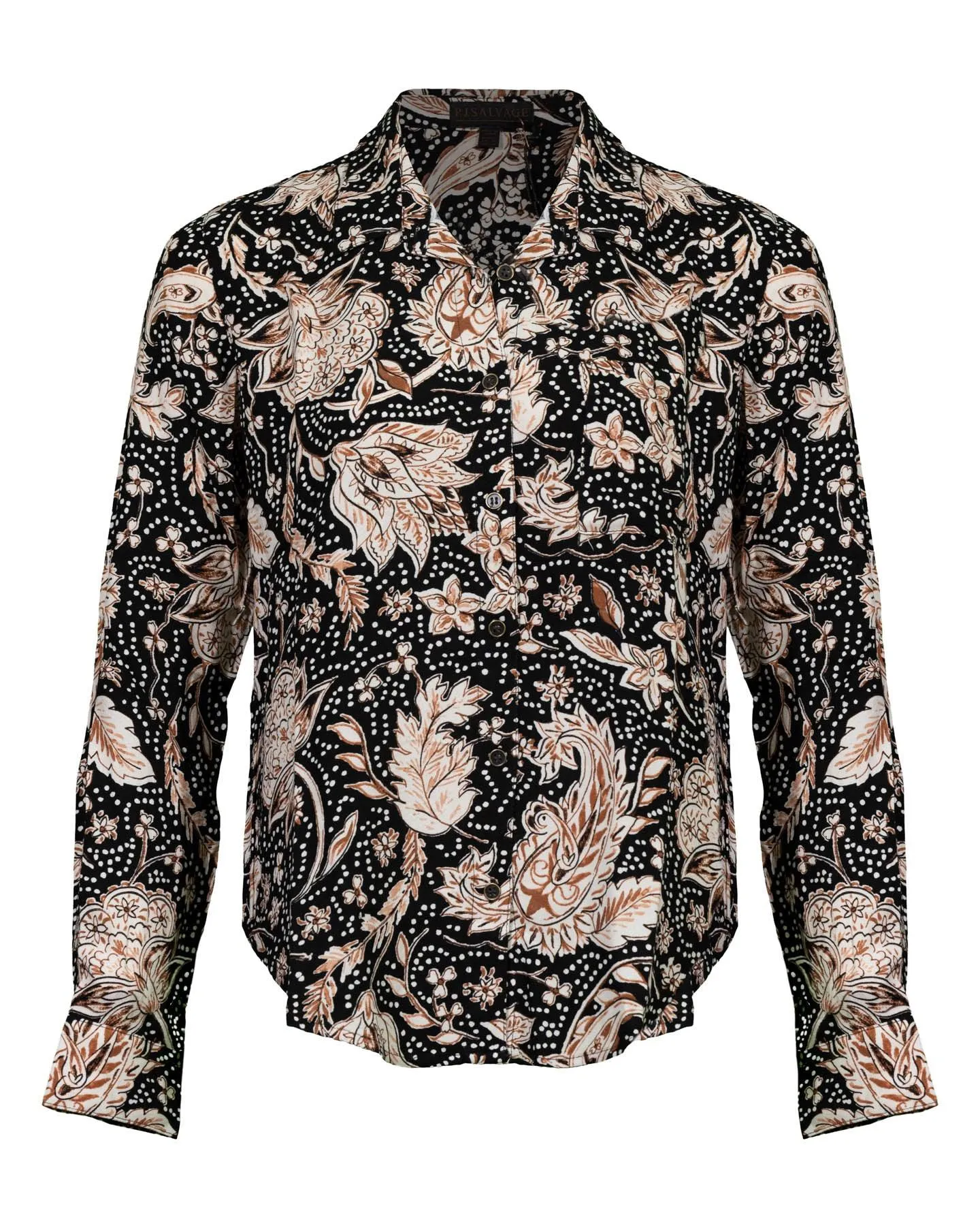 Paisley Night PJ Shirt