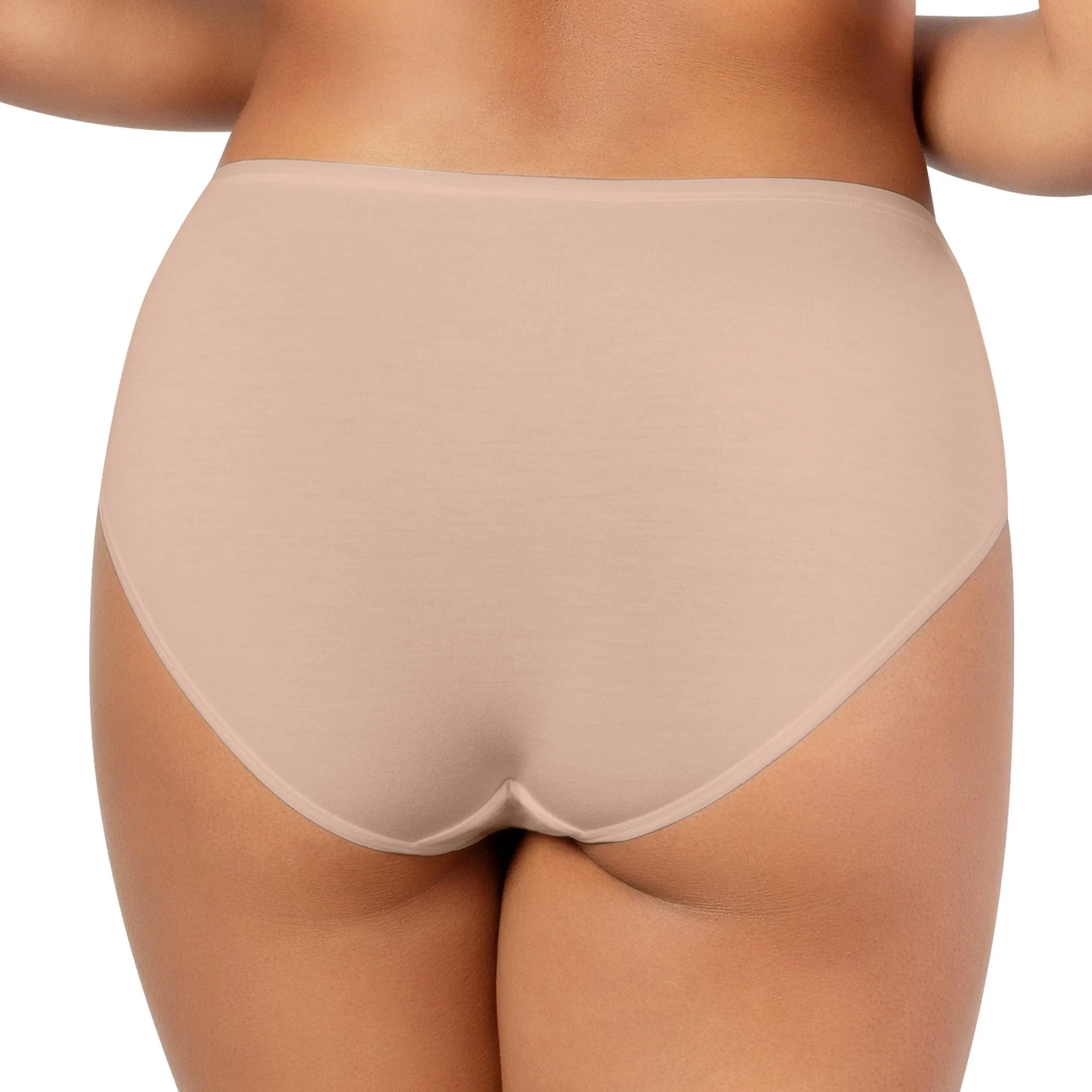 PARFAIT Cozy Brief PP5032 Cotton Like Fabric Full Coverage  - Bare