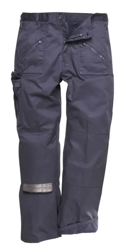 Portwest Thermal Lined Action Kneepad Work Trousers - C387