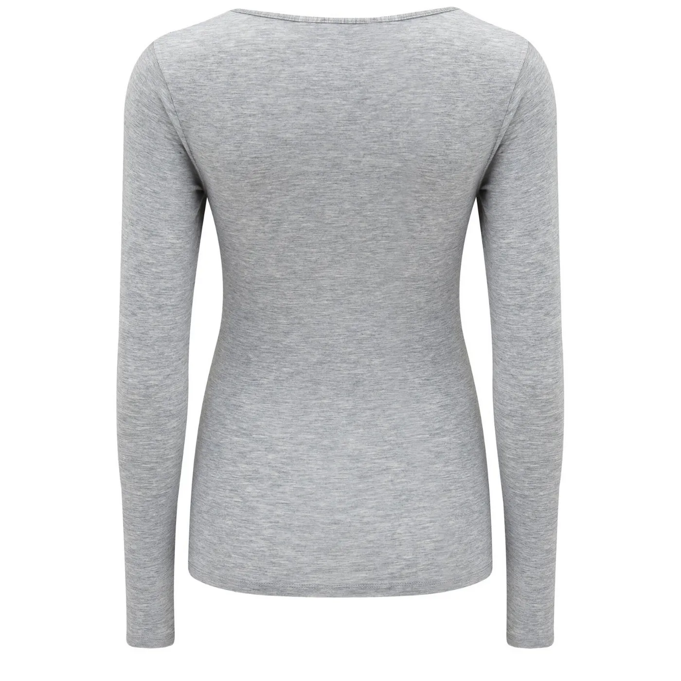 Pour Moi Second Skin Long Sleeve Thermal Vest | Grey