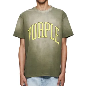 Purple Brand Collegiate Olive Tee (P117-HWMC124)