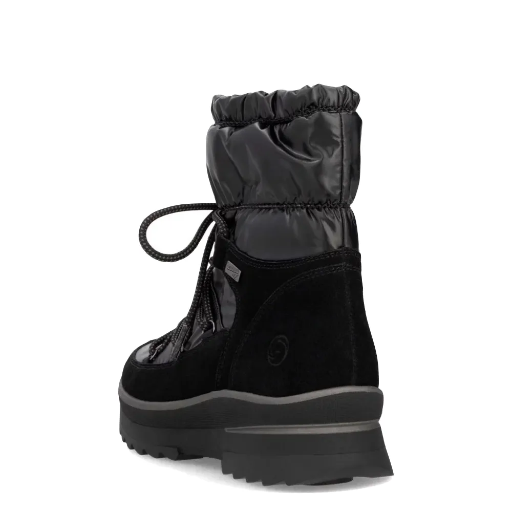 Remote Women's Lelisha 70 Puffer Waterproof Boot in Black