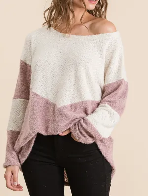 Retro Colorblock Sweater