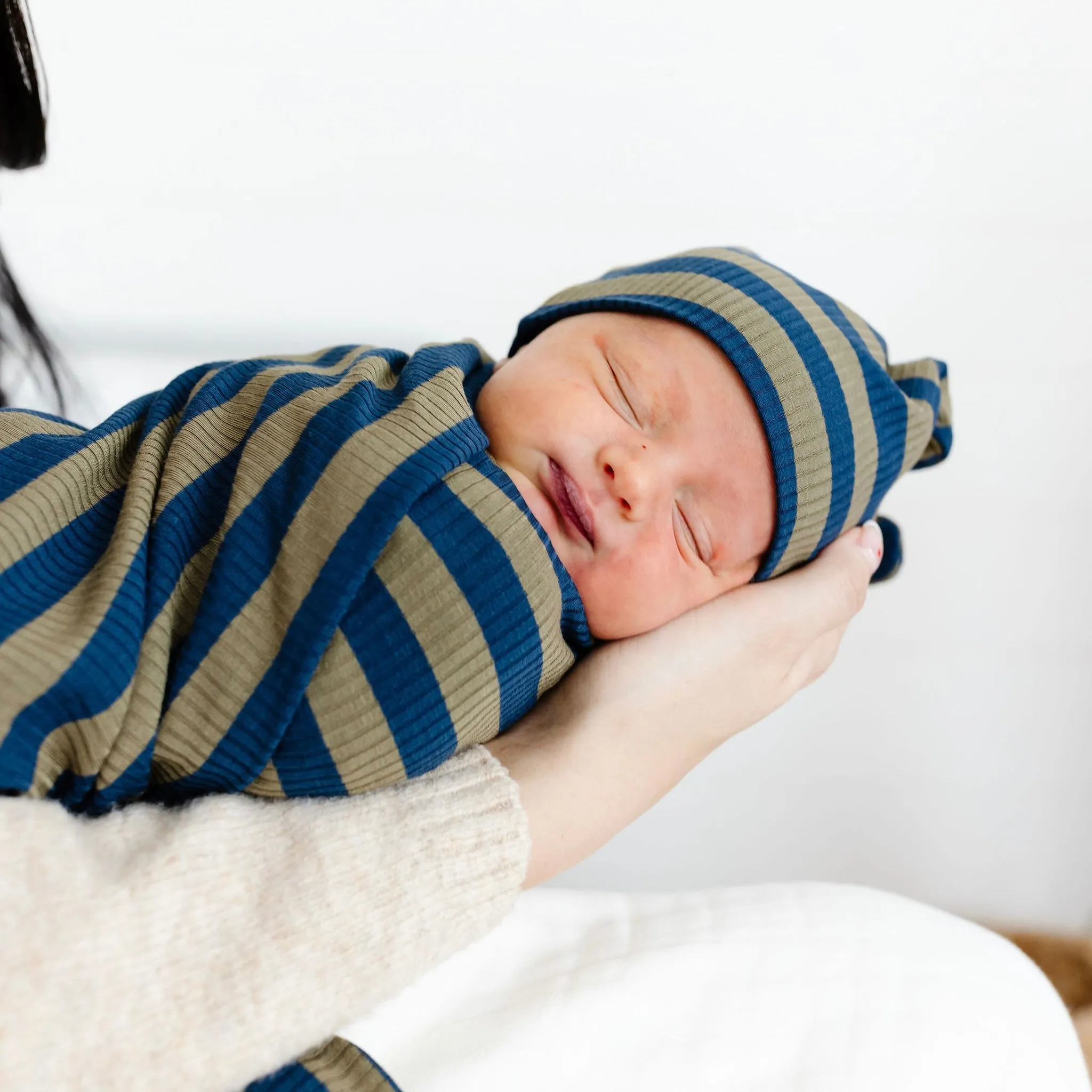 Rome Ribbed Swaddle Blanket