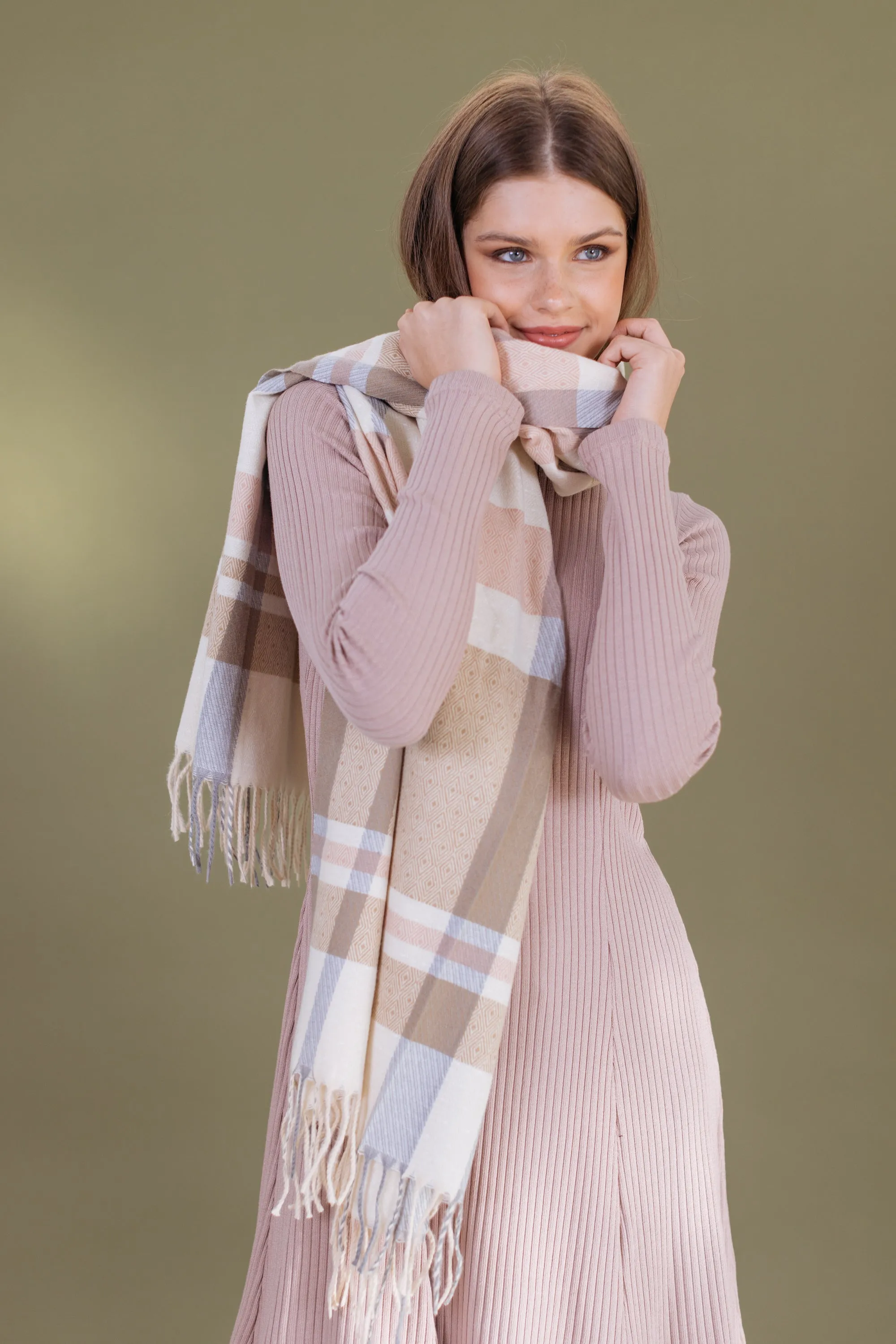 Scarf Cartmel Pink