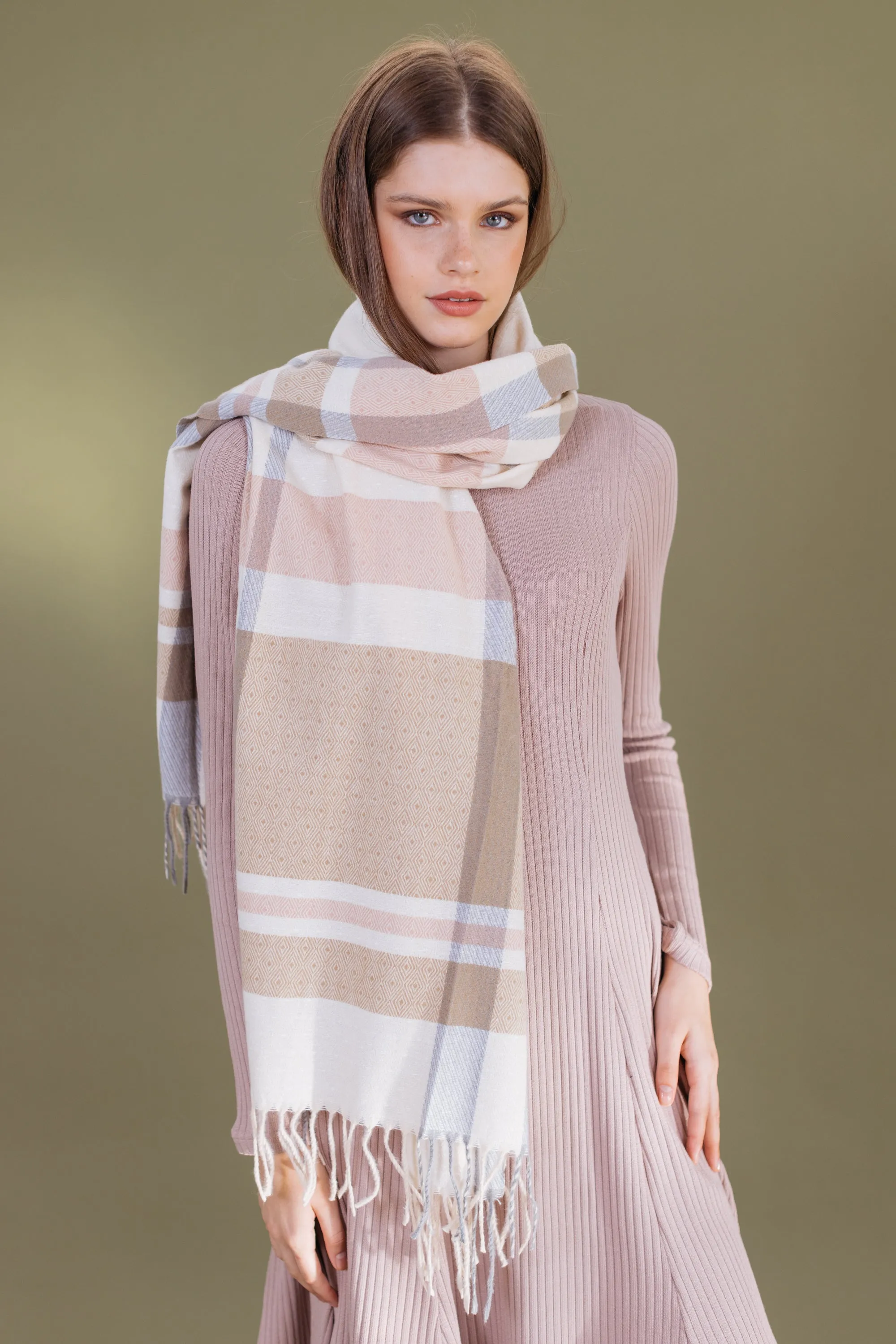 Scarf Cartmel Pink