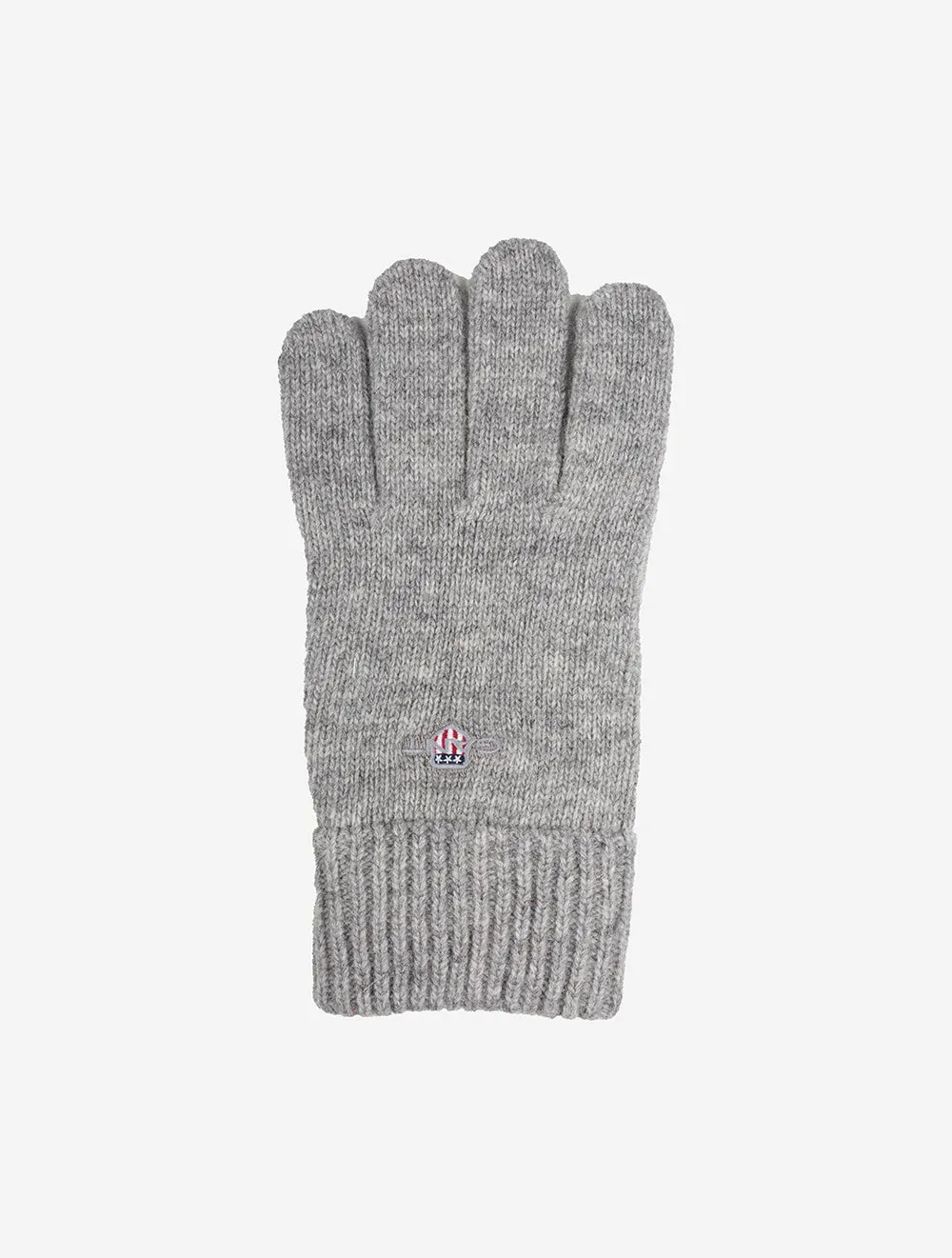 Shield Wool Gloves Grey Melange