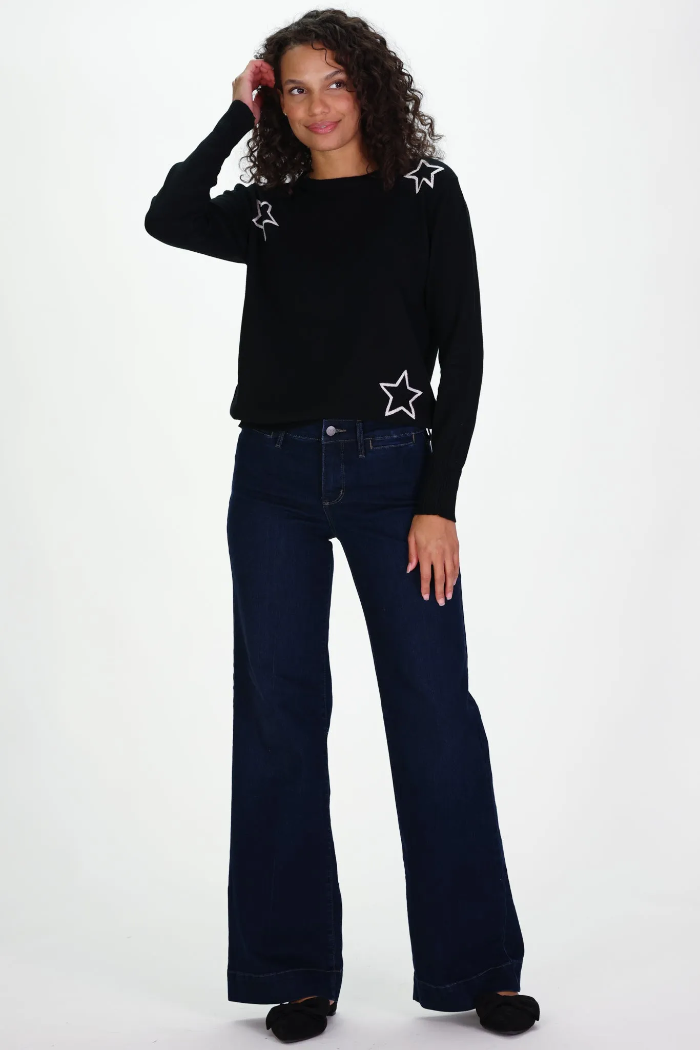 Stars Cotton Cashmere Sweater