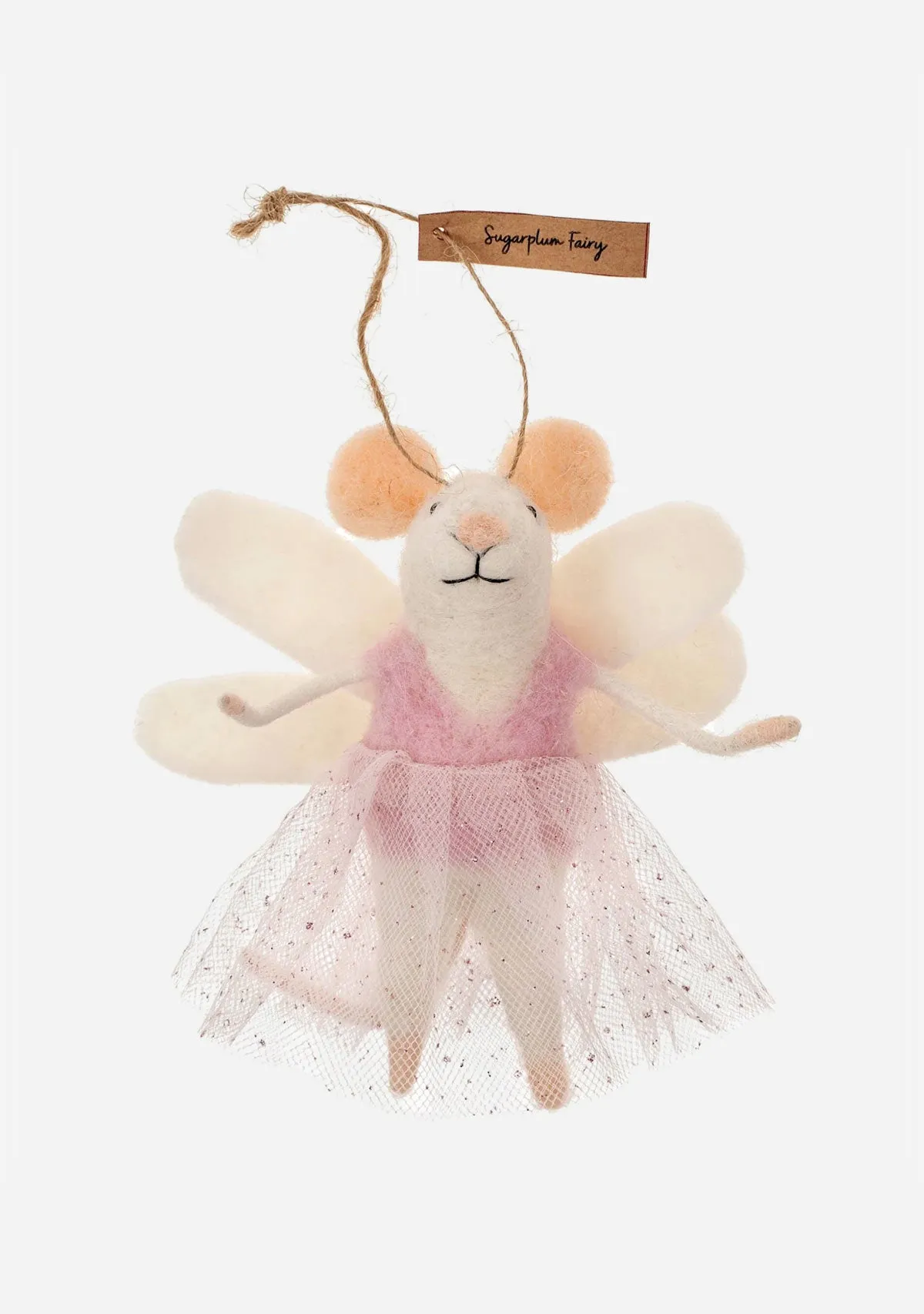 Sugarplum Fairy Mouse Ornament