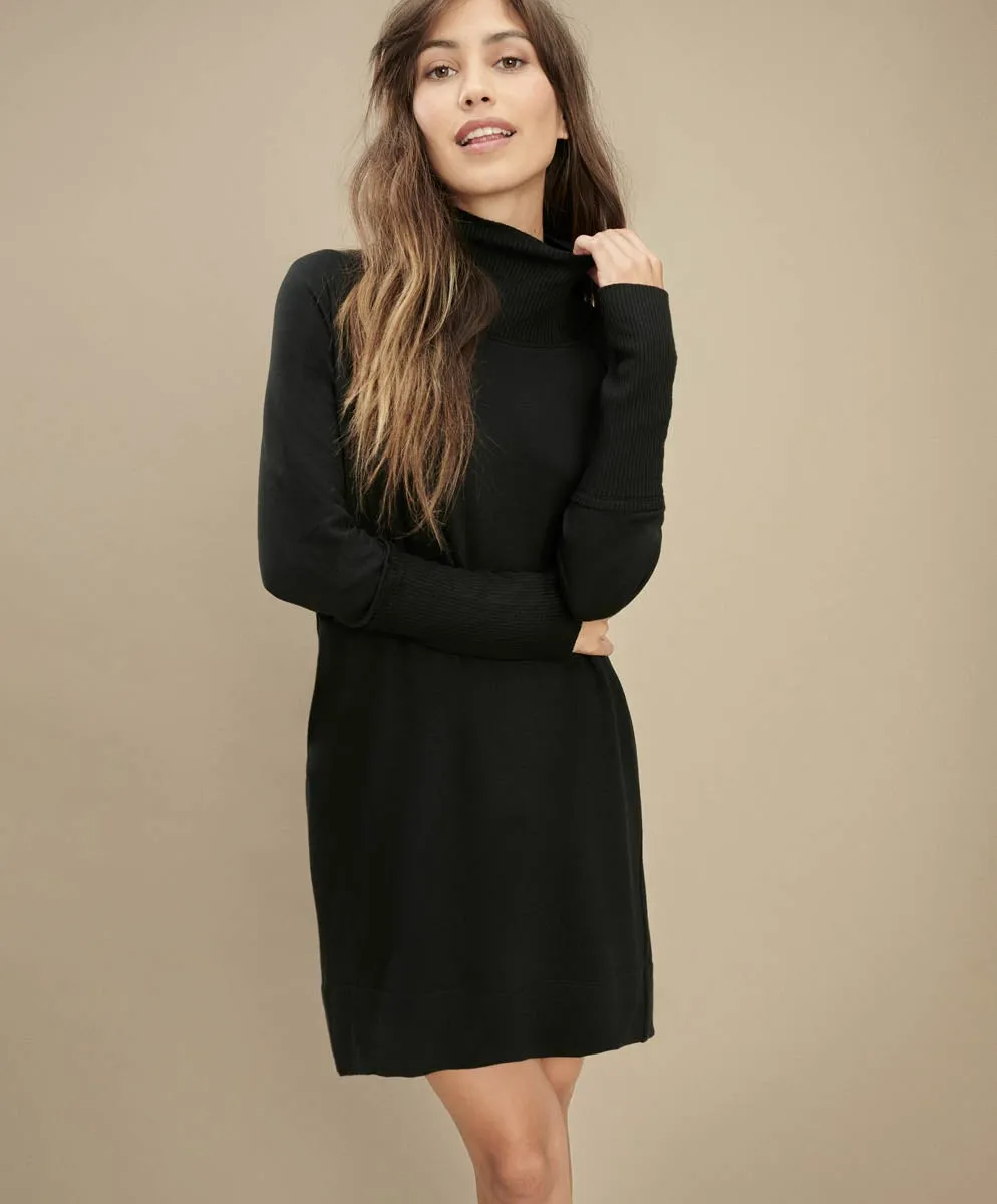 Supersoft Mock Neck Dress