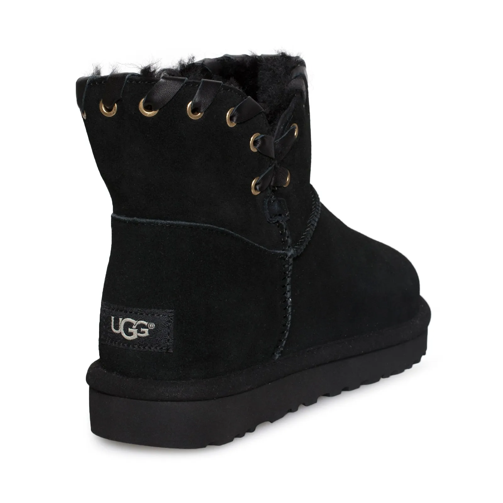 UGG Aidah Mini Black Boots