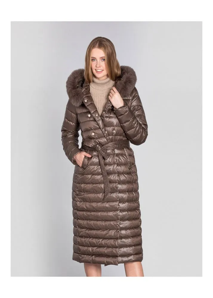 Womens Down Coat Faux Fur available in Multiple Colors