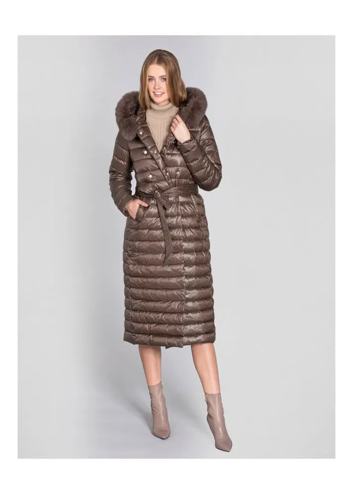 Womens Down Coat Faux Fur available in Multiple Colors