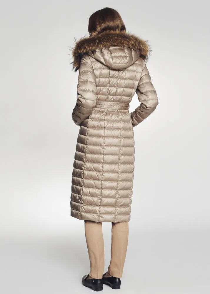 Womens Down Coat Faux Fur available in Multiple Colors