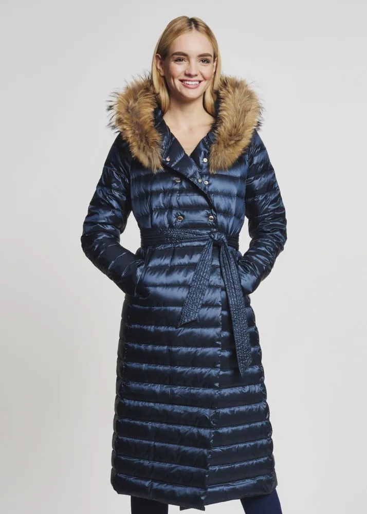 Womens Down Coat Faux Fur available in Multiple Colors