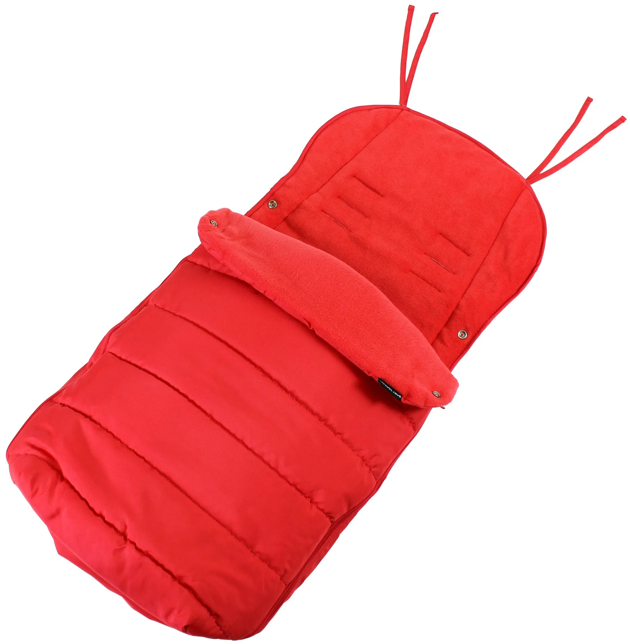 XXL Large Luxury Foot-muff And Liner For Mamas And Papas Armadillo - Warm Red (Red)