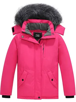 ZSHOW Girls' Padded Winter Coat