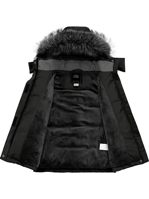 ZSHOW Girls' Padded Winter Coat